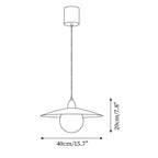 Briuna Pendant Lamp Raffia Organic Minimalist