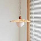Briuna Pendant Lamp Raffia Organic Minimalist