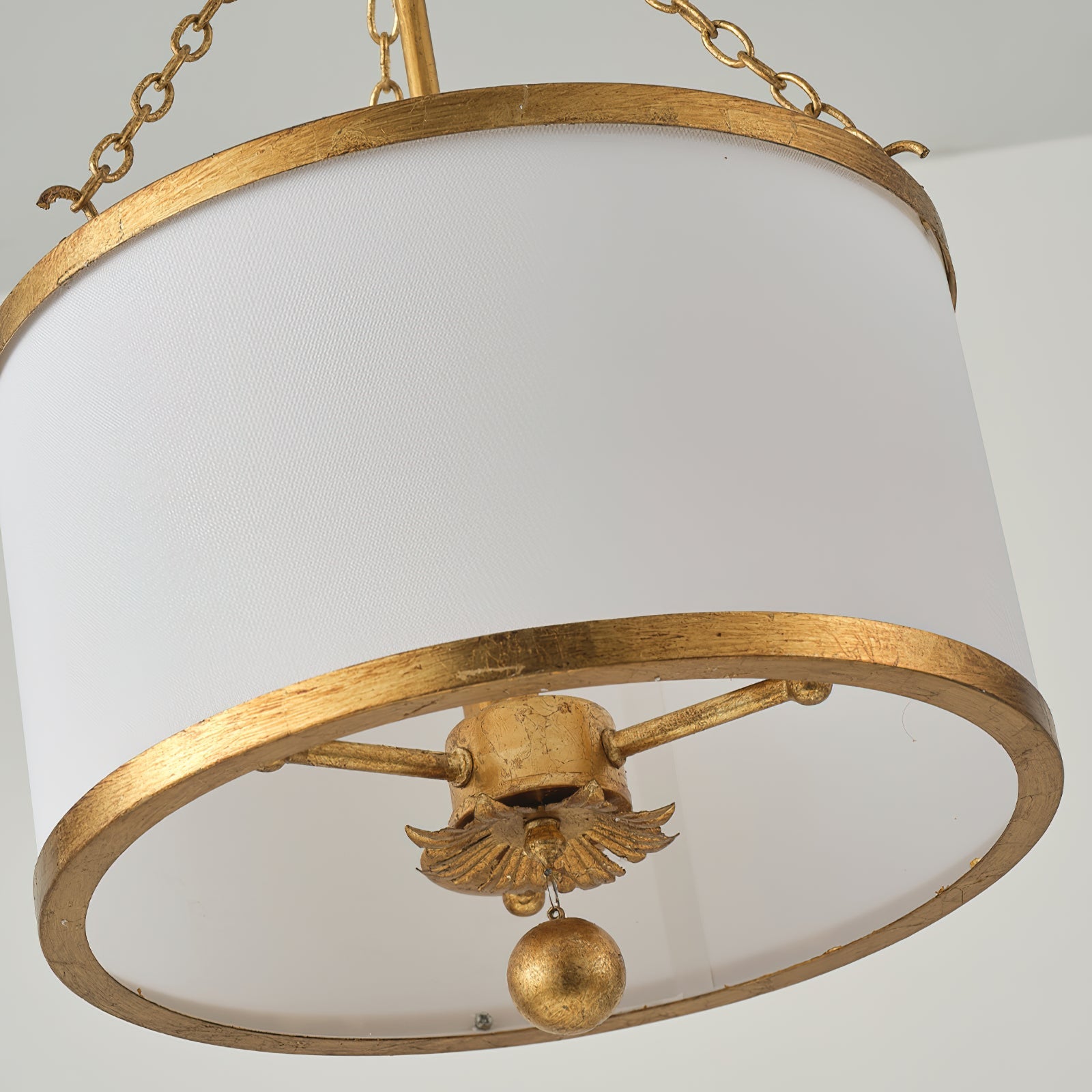 Helix Drum Individual Creativity Fabric Pendant Lamp