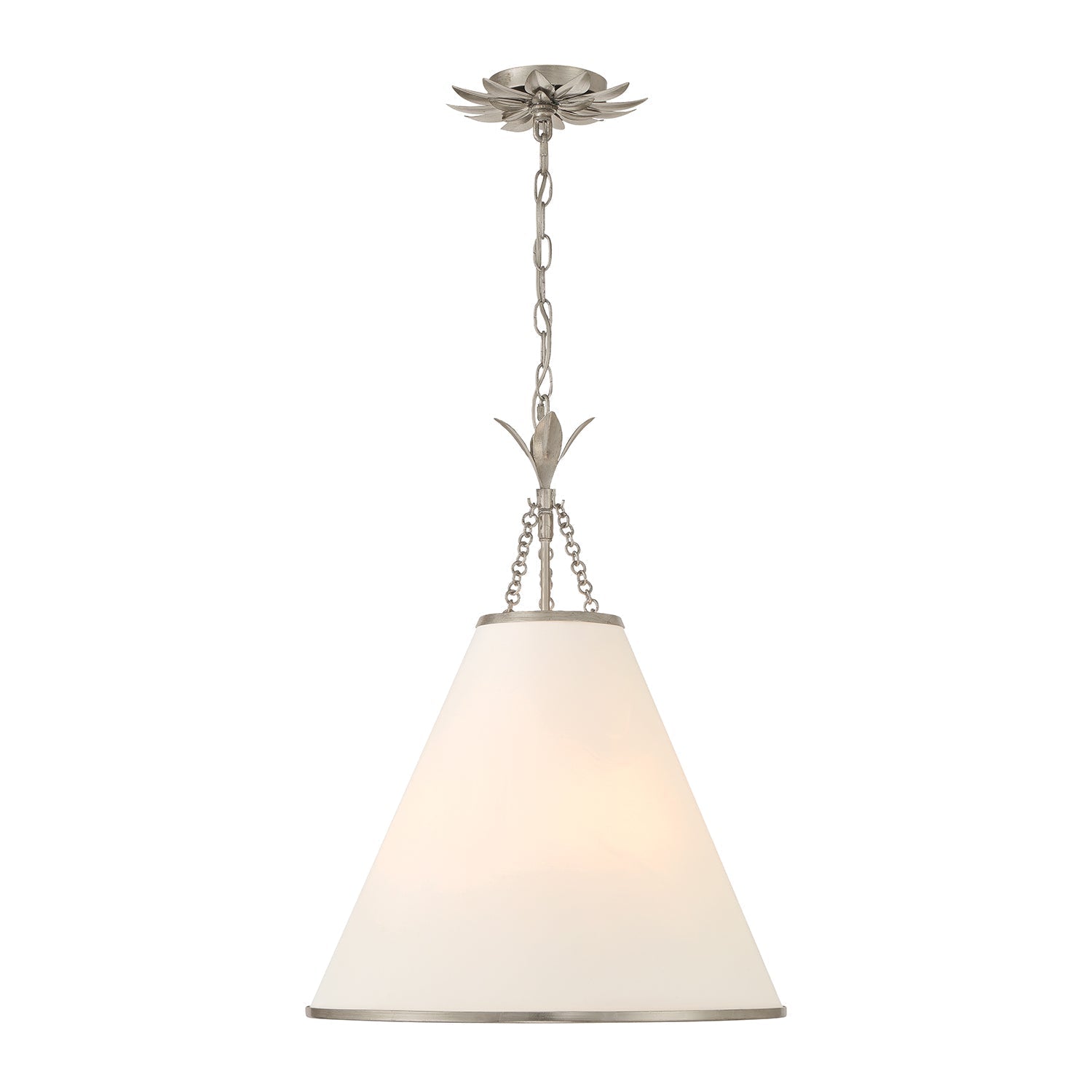 Aeon Modern Minimalist Brass Fabric Pendant Lamp