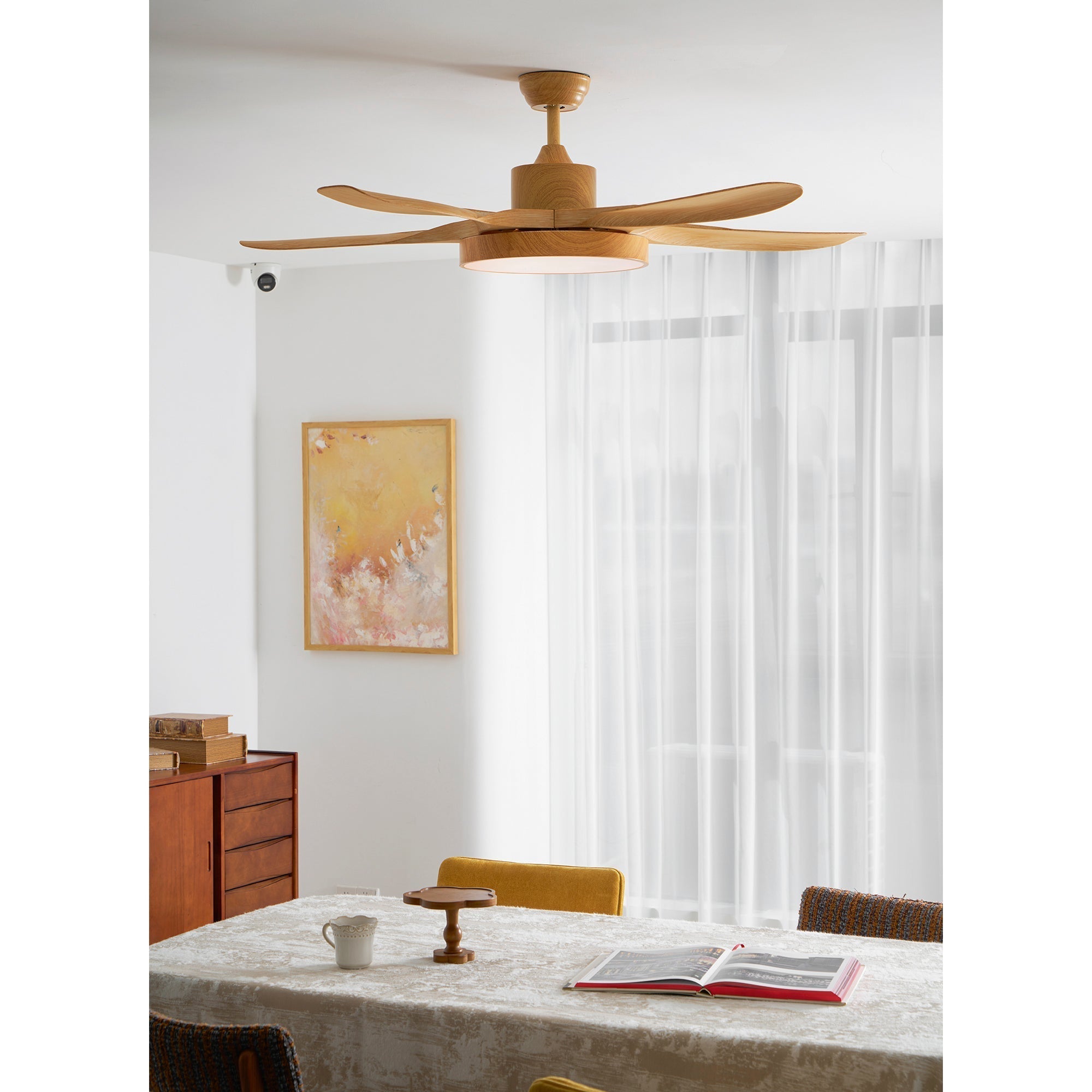 Fusion Premium Natural Acrylic Ceiling Fan Light
