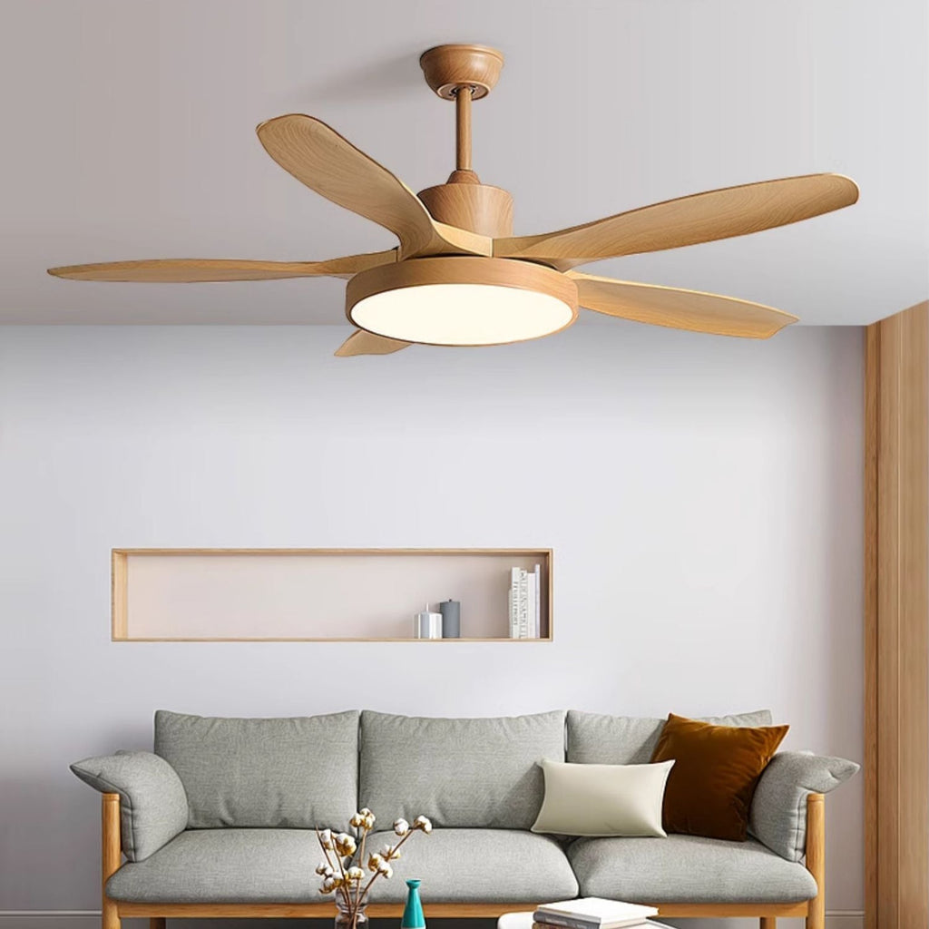 Nielsen Ceiling Fan Light Wood Color