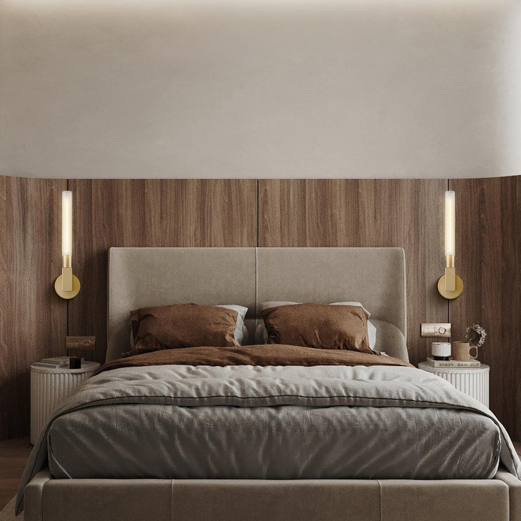 Arisha Nordic Glass Indoor Wall Lamp Restaurant Bedroom