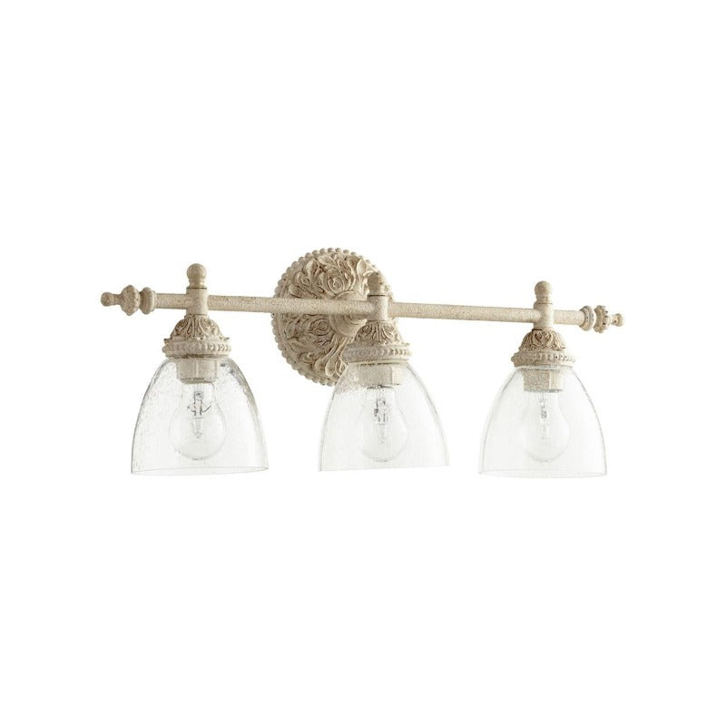 Orion Vintage Industrial Vanity Glass Wall Lamp