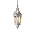 Seren Postmodern Luxury Elegance Wood Resin Lantern Pendant Lamp