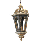 Seren Postmodern Luxury Elegance Wood Resin Lantern Pendant Lamp