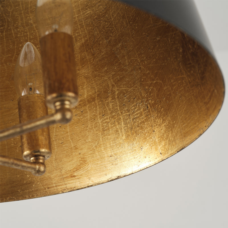 Ethere Vintage Industrial Black Pendant Lamp