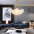 Valentina Glass Globe Pendant Light Bubble