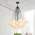 Valentina Glass Globe Pendant Light Bubble