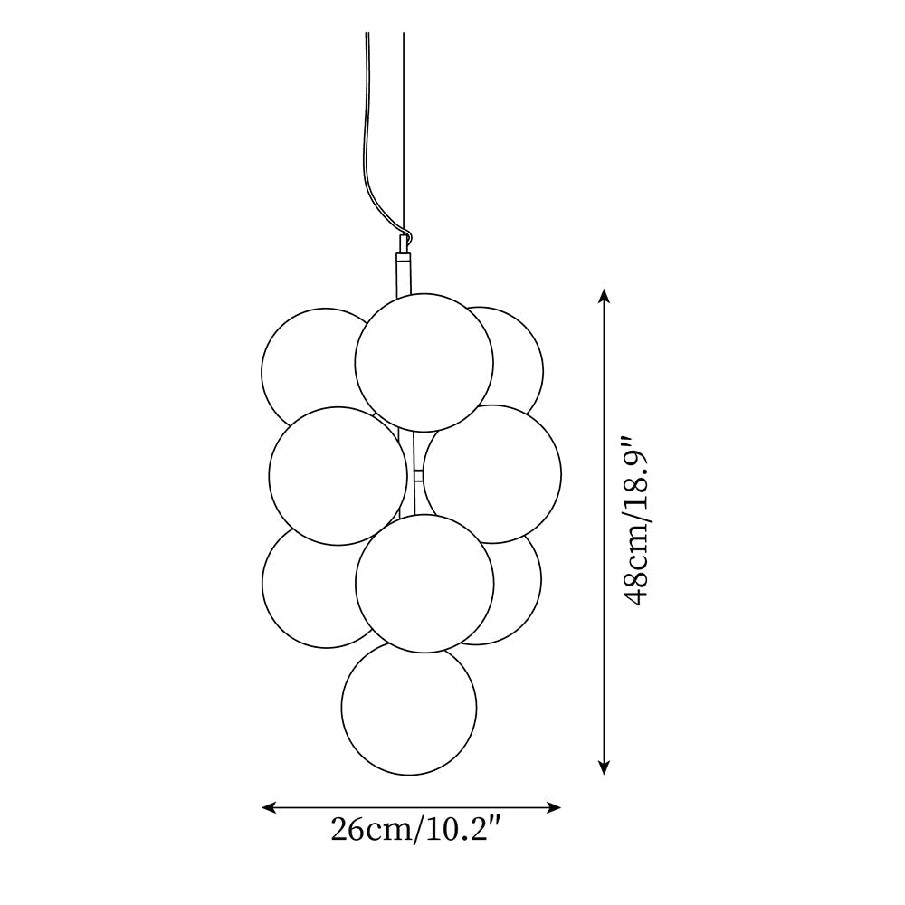 Floaton Bubbles Pendant Light