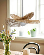 Bukolische Pendant Lamp Rattan Bloom