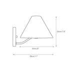 Aevum Modern Minimalist Brass Sconce Wall Lamp