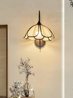 Ivsiliel Natural Burnt Petal Wall Lamp