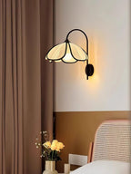 Ivsiliel Natural Burnt Petal Wall Lamp
