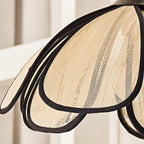 Ivsiliel Natural Burnt Petal Wall Lamp