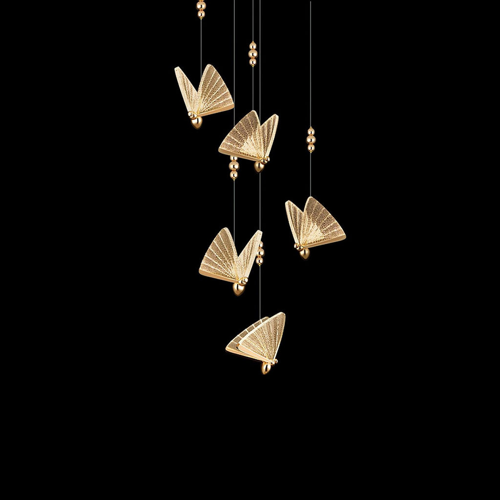 Lunora Modern Butterfly Pendant Light