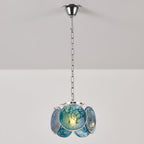 Caelina Pendant Lamp Swirling Glass Discs