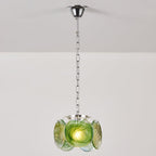 Caelina Pendant Lamp Swirling Glass Discs