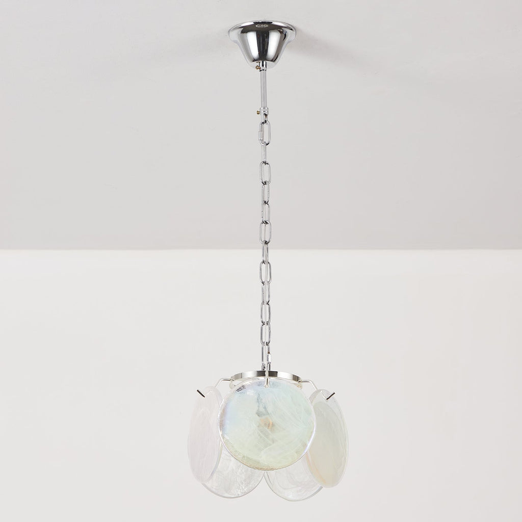 Caelina Pendant Lamp Swirling Glass Discs