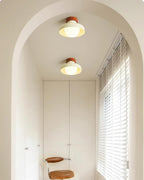 Solvane Blue Flush Mount Ceiling Light
