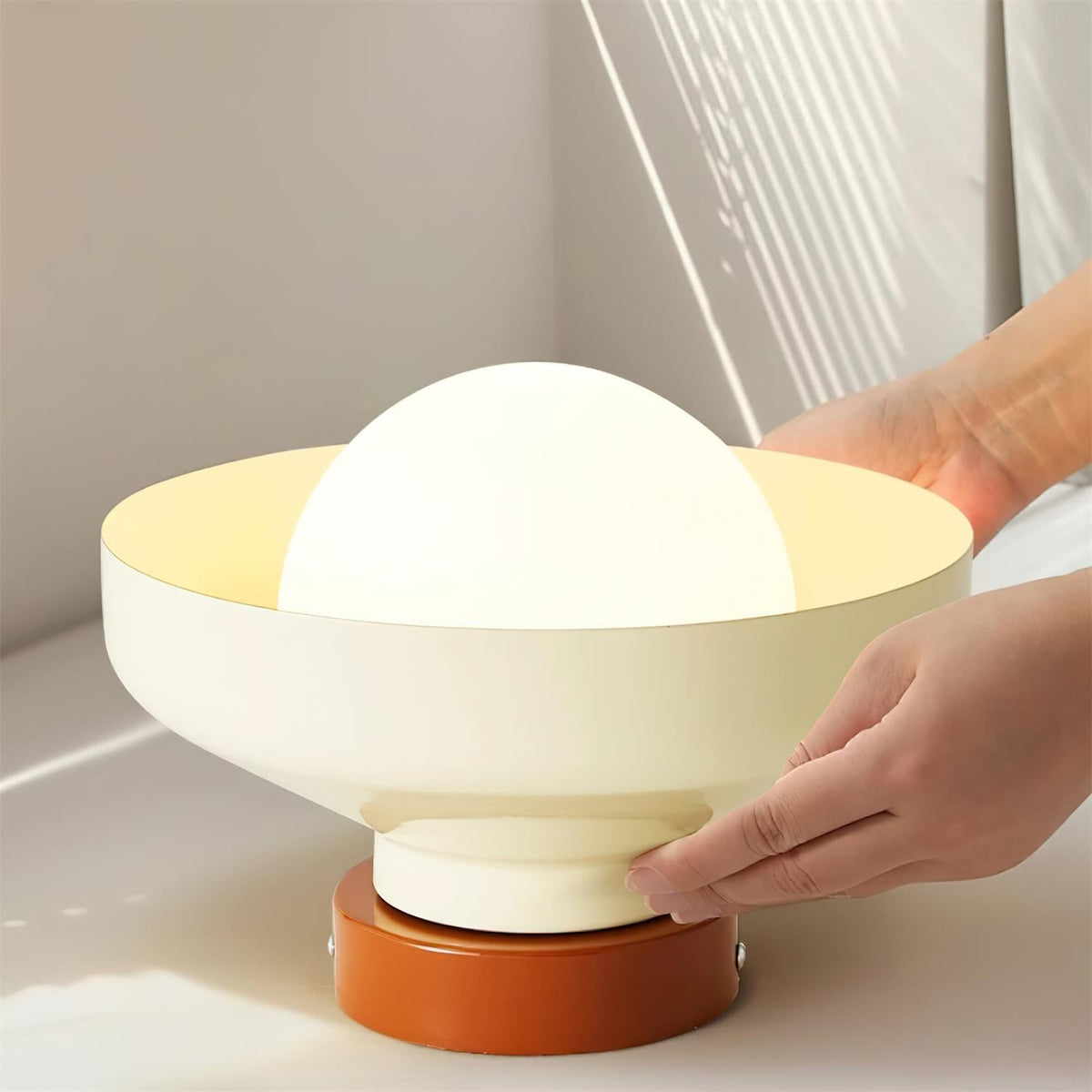 Solvane Blue Flush Mount Ceiling Light