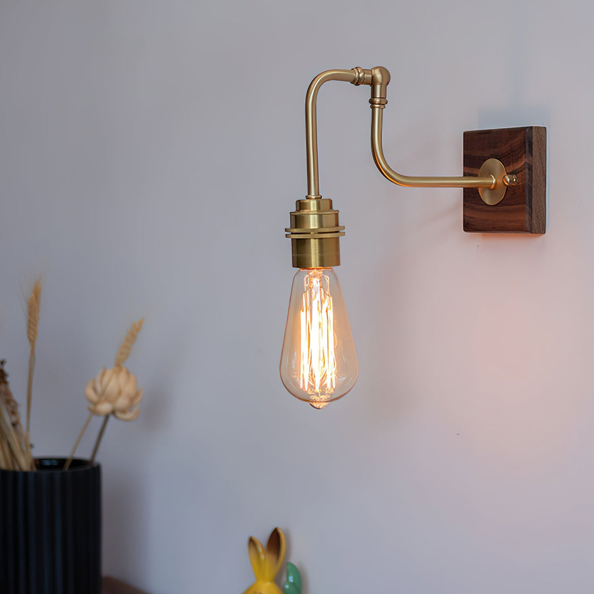 Calin Wall Light Industrial Rustic
