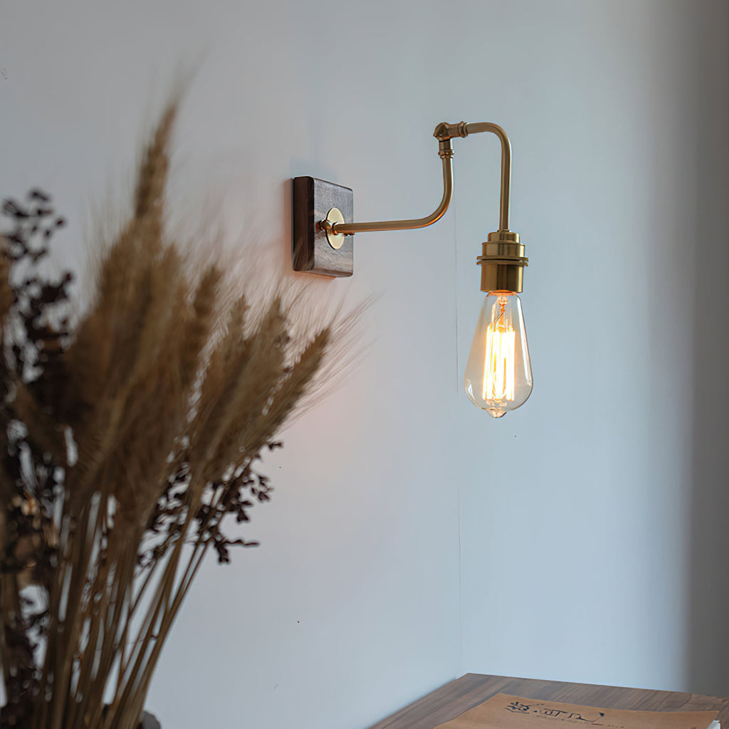 Calin Wall Light Industrial Rustic