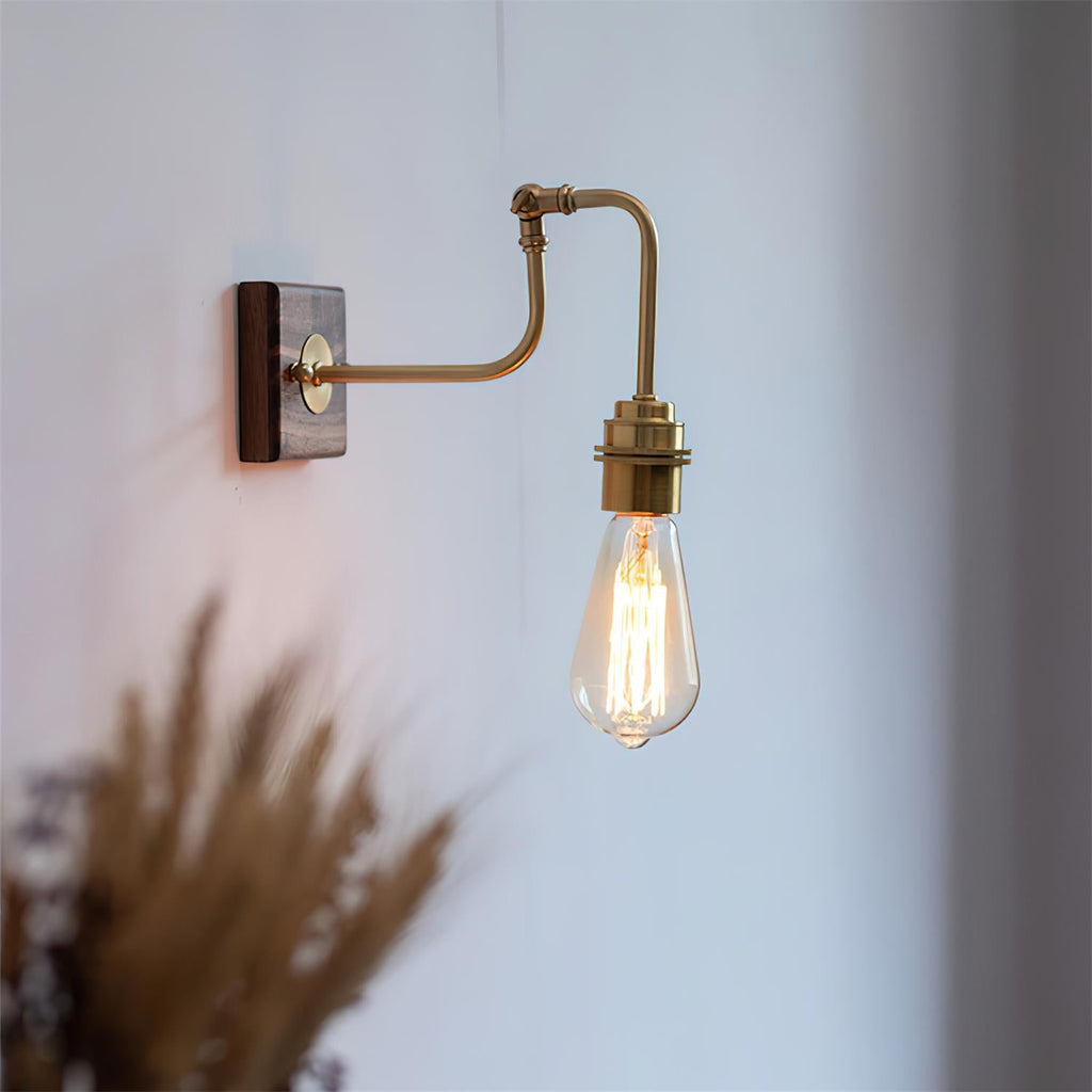 Calin Wall Light Industrial Rustic