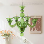 Aurora Chandelier Murano Glass Exotic