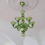 Aurora Chandelier Murano Glass Exotic