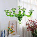 Aurora Chandelier Murano Glass Exotic