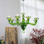 Aurora Chandelier Murano Glass Exotic
