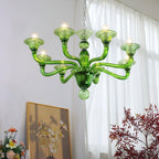 Aurora Chandelier Murano Glass Exotic