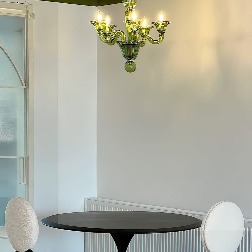 Aurora Chandelier Murano Glass Exotic