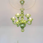 Aurora Chandelier Murano Glass Exotic