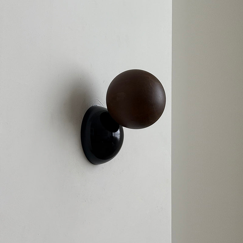 Arca Modern Minimalist Eclipse Mrable Wall Lamp