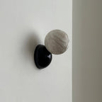 Arca Modern Minimalist Eclipse Mrable Wall Lamp