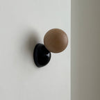 Arca Modern Minimalist Eclipse Mrable Wall Lamp