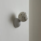 Arca Modern Minimalist Eclipse Mrable Wall Lamp