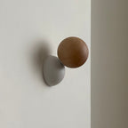Arca Modern Minimalist Eclipse Mrable Wall Lamp