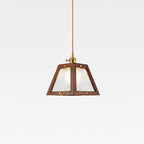 Calvi Pendant Lamp Floral-Patterned Glass Vintage