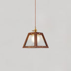Calvi Pendant Lamp Floral-Patterned Glass Vintage