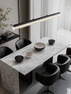 Lustra Pendant Light Black Acrylic Linear