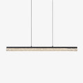 Lustra Pendant Light Black Acrylic Linear