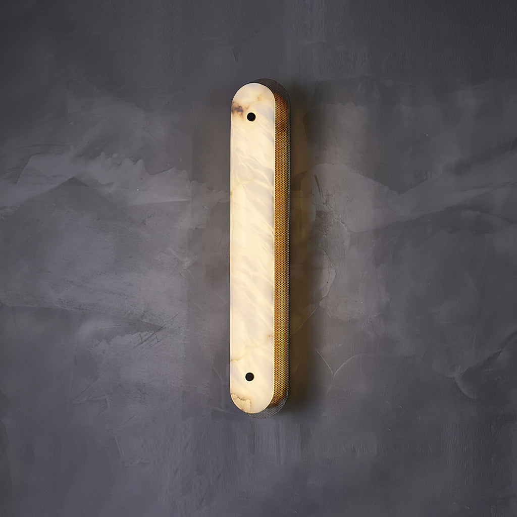 Erthee Linear Alabaster Wall Light