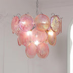 Camisa Chandelier Murano Glass Disc Layers
