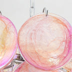 Camisa Chandelier Murano Glass Disc Layers