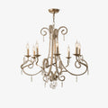 Elysara Crystal Candle Chandelier