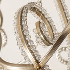 Elysara Crystal Candle Chandelier
