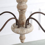 Aurora Chandelier Candlestick Farmhouse Rustic